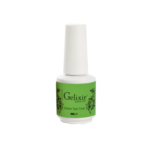 Gelixir Matte Top Coat, 0.5oz (Packing: 200 pcs/case)