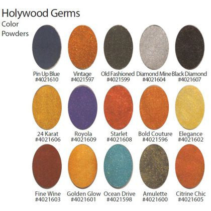 Cre8tion Color Powder, Hollywood Germs Collection, 4021603, Fine Wine, 1lbs