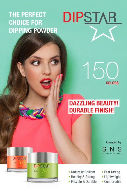 NEW SNS DipStar Dipping Powder, 1oz, Full line of 150 Colors ( from 001 to 150) KK1105