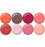 IBD Just Gel Polish, Peach Palette, Full line of 8 colors (from 69966 to 69973), 0.5oz