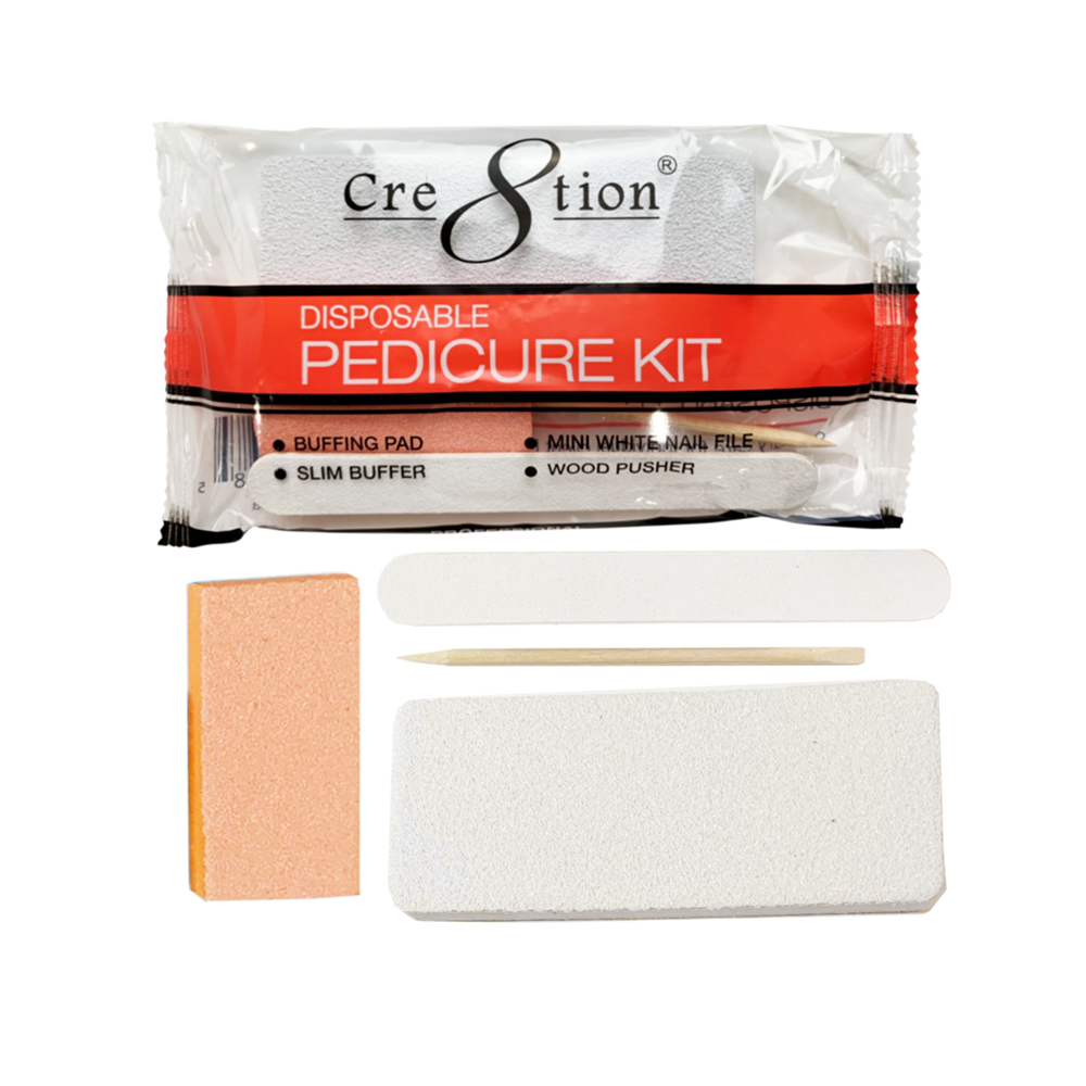 Cre8tion Disposable Pedicure Kit D, 19422, CASE (Packing: 200 sets/case)