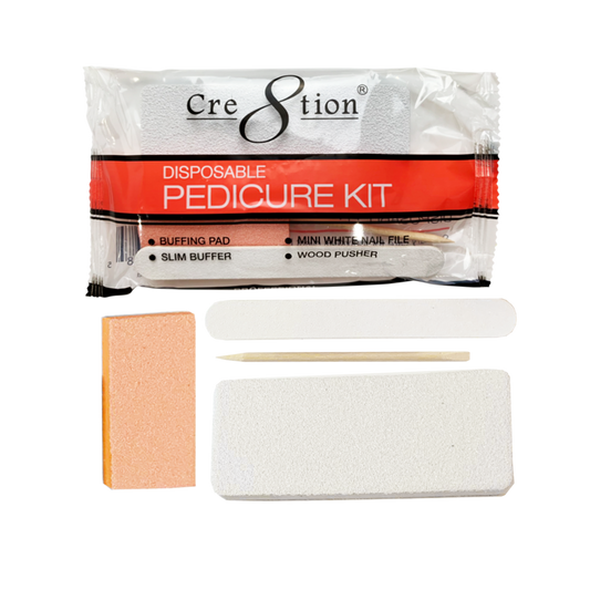 Cre8tion Disposable Pedicure Kit D, 19422, CASE (Packing: 200 sets/case)