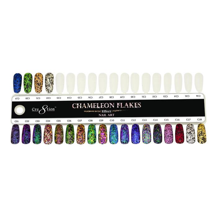 Cre8tion Nail Art Chameleon Flakes, 0.5g, CF14, 1101-0352 BB KK1004