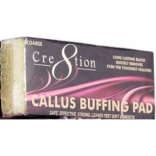 Cre8tion Callus Buffing Pad, PURPLE, 28056 KK BB