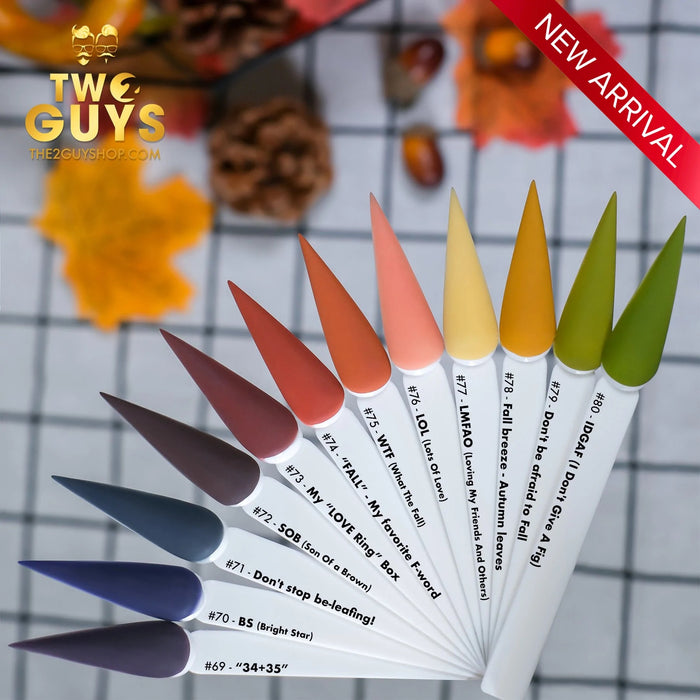 Two Guys Sample Tips, 05, Piece Of Autumn Collection, From 69 To 80