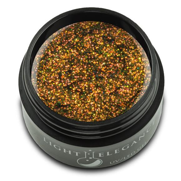 Light Elegance, UV/LED Glitter Gel, G106E, Jacked Up, 17ml KK