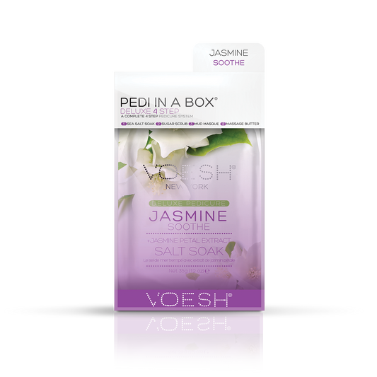 Voesh Pedi in a Box Deluxe 4 Step, JASMINE SOOTHE, VPC208 JSM