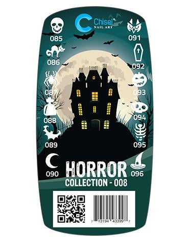 Chisel 3D Stamps, #08, Horror Collection KK