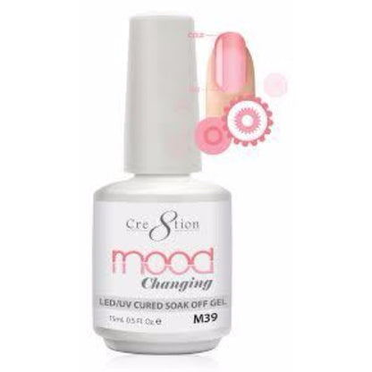 Cre8tion Mood Changing Gel Polish, M39, 0.5oz, 09139 KK1004 BB