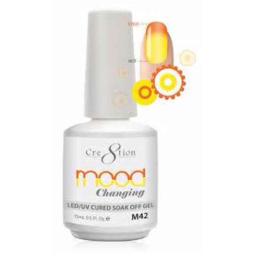 Cre8tion Mood Changing Gel Polish, M42, 0.5oz, 09142 KK1004 BB