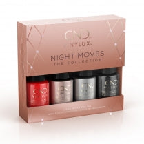 CND Vinylux, Night Moves Collection, Full line of 4 colors (Form V288 to V291), 0.5oz KK1010