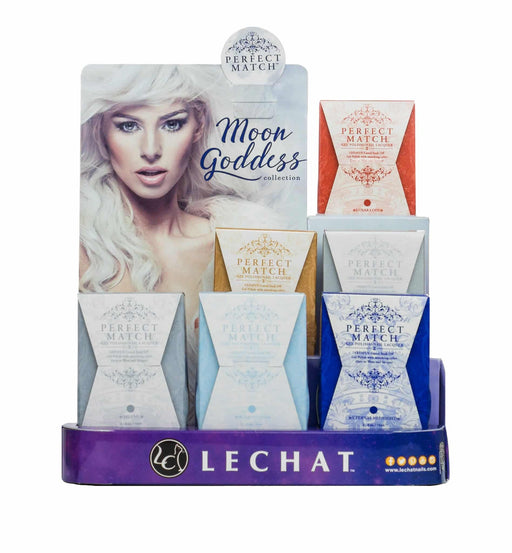 LeChat Perfect Match, Moon Goddess Collection Display, Full line of 6 colors (From PMS217 to PMS222) OK0124MD