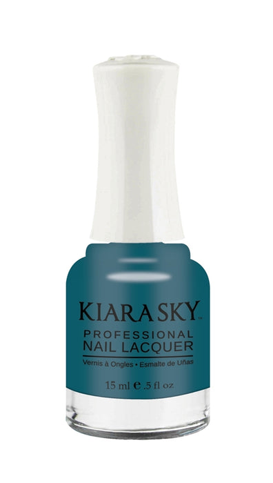 Kiara Sky Nail Lacquer, N472, Blue-Let Proos Vest, 0.5oz MH1004