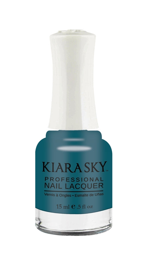Kiara Sky Nail Lacquer, N472, Blue-Let Proos Vest, 0.5oz MH1004