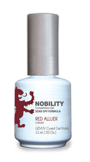 LeChat Nobility Gel, NBGP003, Red Allure, 0.5oz