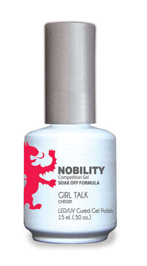 LeChat Nobility Gel, NBGP102, Girl Talk,  0.5oz