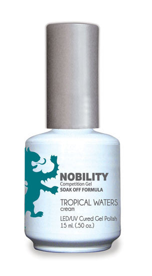 LeChat Nobility Gel, NBGP103, Tropical Waters, 0.5oz