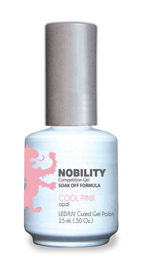 LeChat Nobility Gel, NBGP010, Cool Pink, 0.5oz