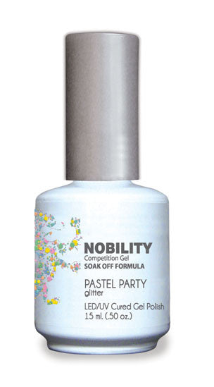 LeChat Nobility Gel, NBGP110, Pastel Party, 0.5oz