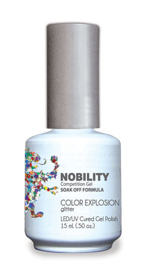 LeChat Nobility Gel, NBGP112, Color Explosion, 0.5oz