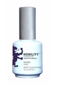 LeChat Nobility Gel, NBGP137, Raven, 0.5oz