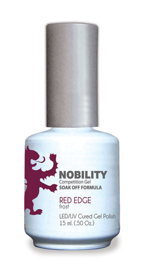 LeChat Nobility Gel, NBGP014, Red Edge, 0.5oz
