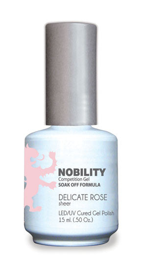 LeChat Nobility Gel, NBGP015, Delicate Rose, 0.5oz