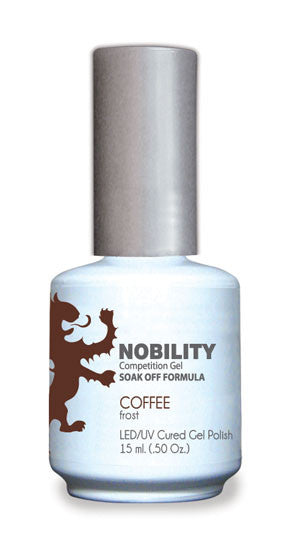 LeChat Nobility Gel, NBGP023, Coffee, 0.5oz