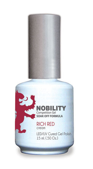 LeChat Nobility Gel, NBGP031, Rich Red, 0.5oz