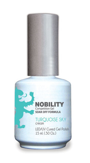 LeChat Nobility Gel, NBGP039, Turquoise Sky, 0.5oz