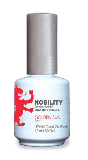 LeChat Nobility Gel, NBGP044, Golden Sun, 0.5oz