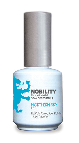 LeChat Nobility Gel, NBGP050, Northern Sky, 0.5oz