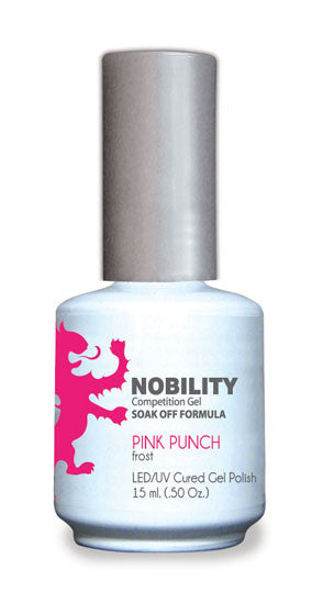 LeChat Nobility Gel, NBGP051, Pink Punch, 0.5oz