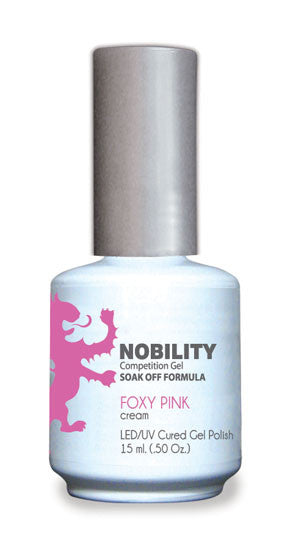 LeChat Nobility Gel, NBGP065, Foxy Pink, 0.5oz