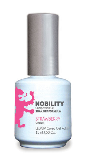 LeChat Nobility Gel, NBGP075, Strawberry, 0.5oz