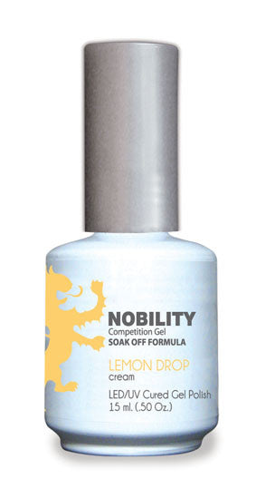 LeChat Nobility Gel, NBGP076, Lemon Drop, 0.5oz