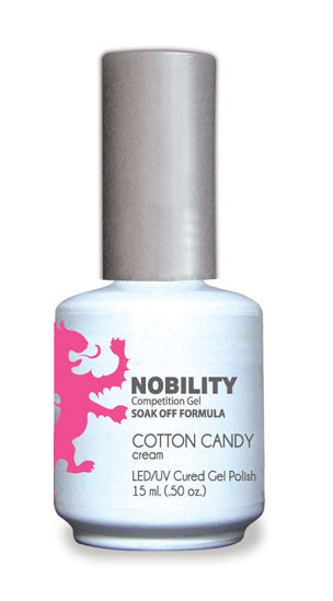 LeChat Nobility Gel, NBGP080, Cotton Candy, 0.5oz