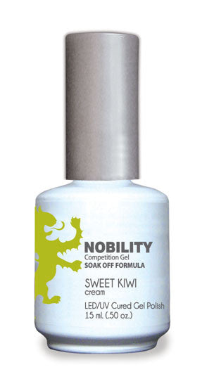 LeChat Nobility Gel, NBGP083, Sweet Kiwi, 0.5oz