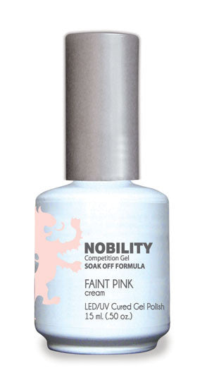 LeChat Nobility Gel, NBGP086, Faint Pink, 0.5oz