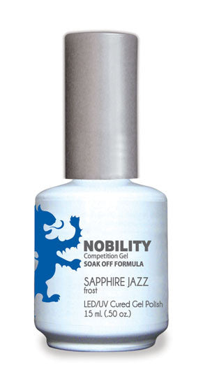 LeChat Nobility Gel, NBGP094, Sapphire Jazz, 0.5oz