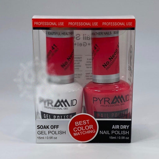 Pyramid Gel Polish + Nail Lacquer, NE41, Neon Collection, 0.5oz OK0529VD