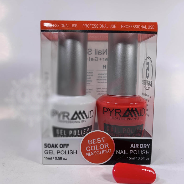 Pyramid Gel Polish + Nail Lacquer, NE45, Neon Collection, 0.5oz OK0529VD
