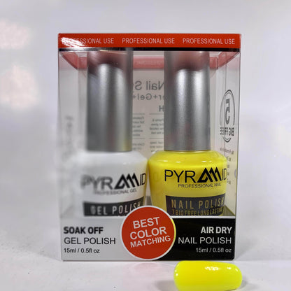 Pyramid Gel Polish + Nail Lacquer, NE47, Neon Collection, 0.5oz OK0529VD