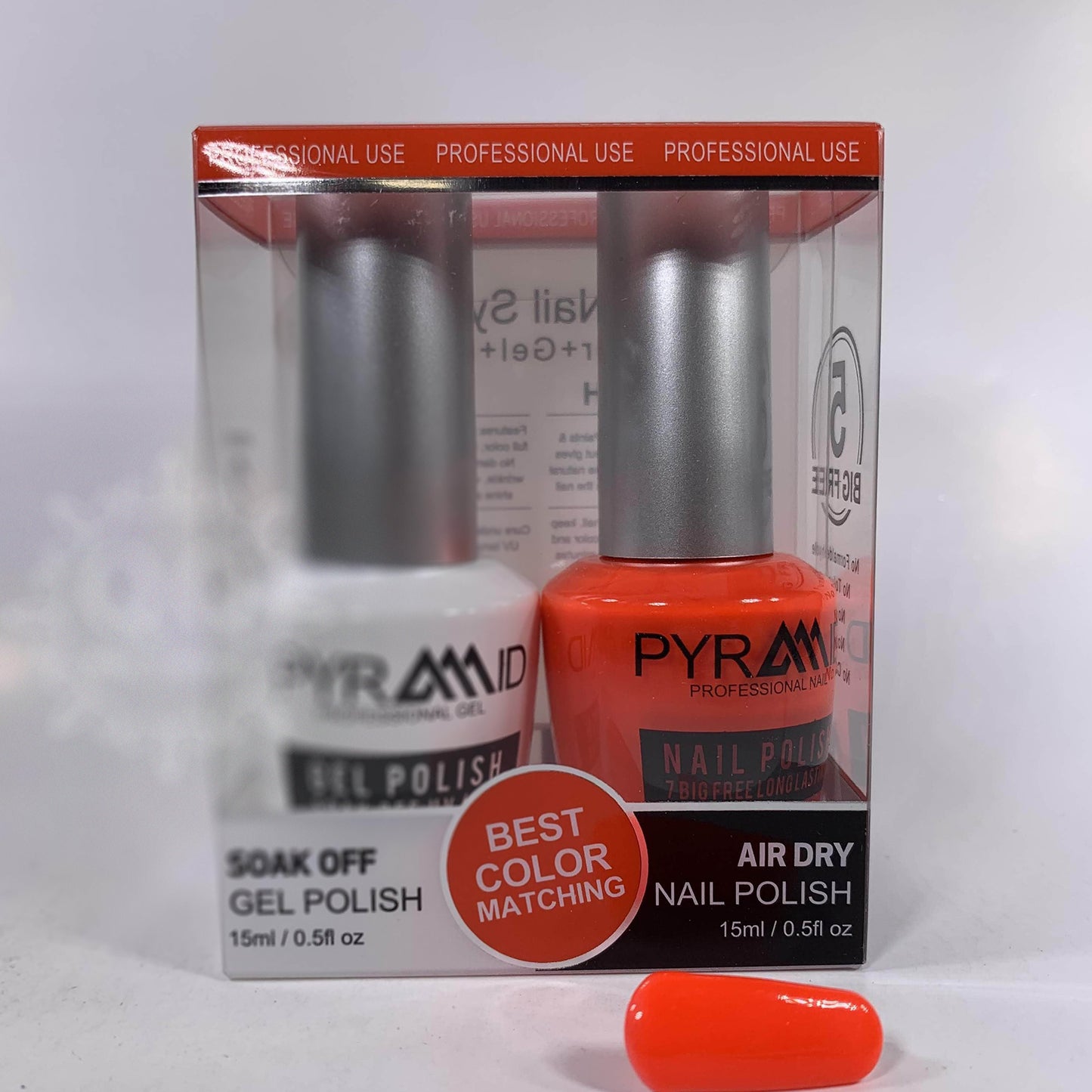 Pyramid Gel Polish + Nail Lacquer, NE48, Neon Collection, 0.5oz OK0529VD