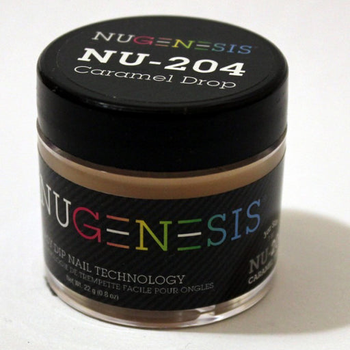 Nugenesis Dipping Powder, NU 204, Caramel Drop, 2oz MH1005