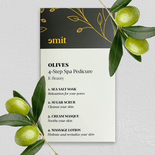 Emit Spa Pedicure 4 Step, OLIVE OK1010VD