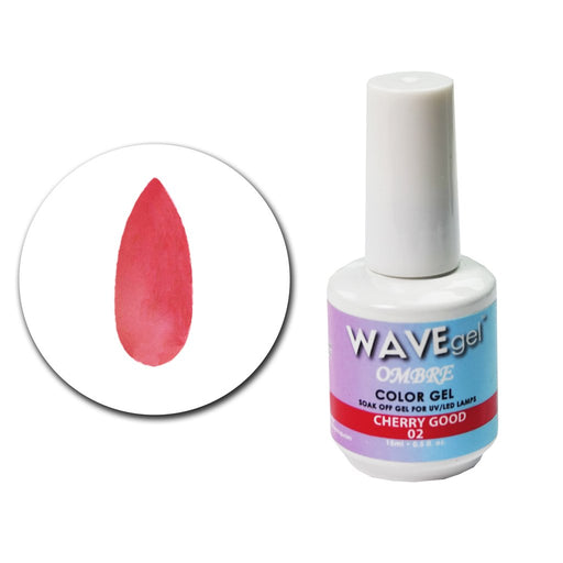 Wave Gel Ombre Gel Polish, 02, Cherry Good, 0.5oz OK1129