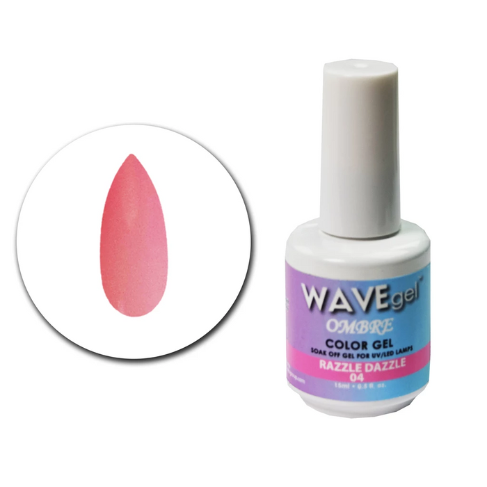 Wave Gel Ombre Gel Polish, 04, 0.5oz OK1129