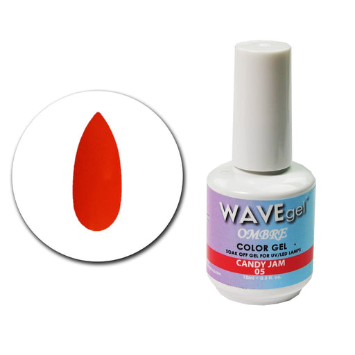 Wave Gel Ombre Gel Polish, 05, Candy Jam, 0.5oz OK1129