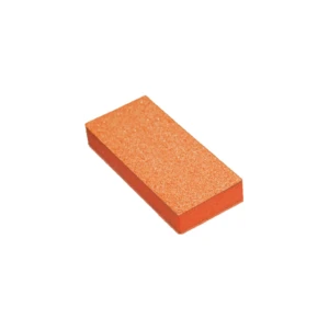 Cre8tion Disposable SLIM Buffer, ORANGE Foam, White Grit 80/100, 06075, CASE (Packing: 1,000pcs/case)